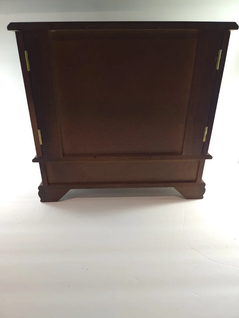 Classic Treasures Wooden Jewelry Chest Armoire - Walnut Finish